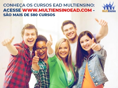 Mais de 700 Cursos profissionalizantes EAD e Cursos Técnicos  - Veja Detalhes