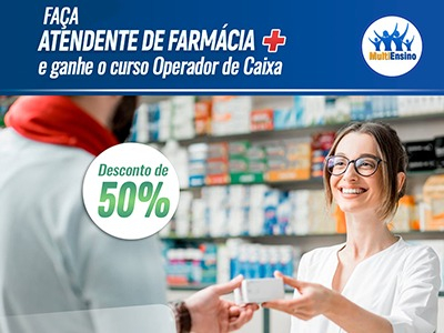 Atendente de Farmácia  - Veja detalhes: