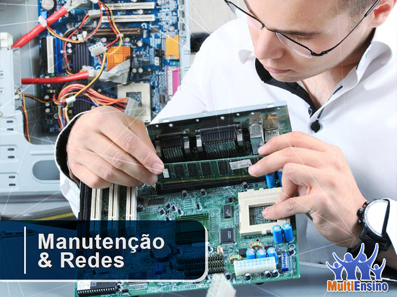 Curso de Manutenção de Computadores e Redes - Veja detalhes